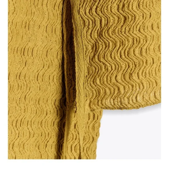 💫 Zara Textured Tie Top 💫 - Picture 6 of 7